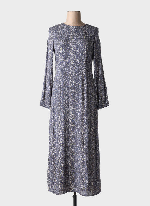Robe longue bleu INDI & COLD pour femme