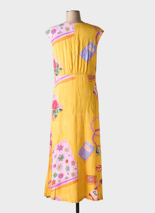 Robe longue jaune CAP JULUCA pour femme