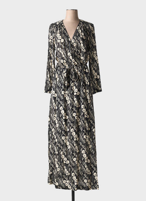 Robe longue noir LA PETITE FRANCAISE pour femme