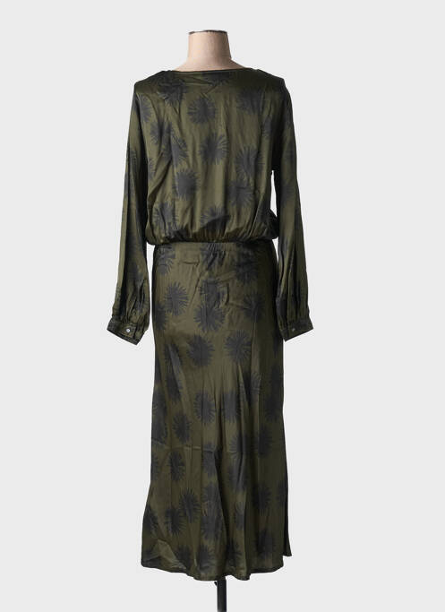 Robe longue vert HARTFORD pour femme