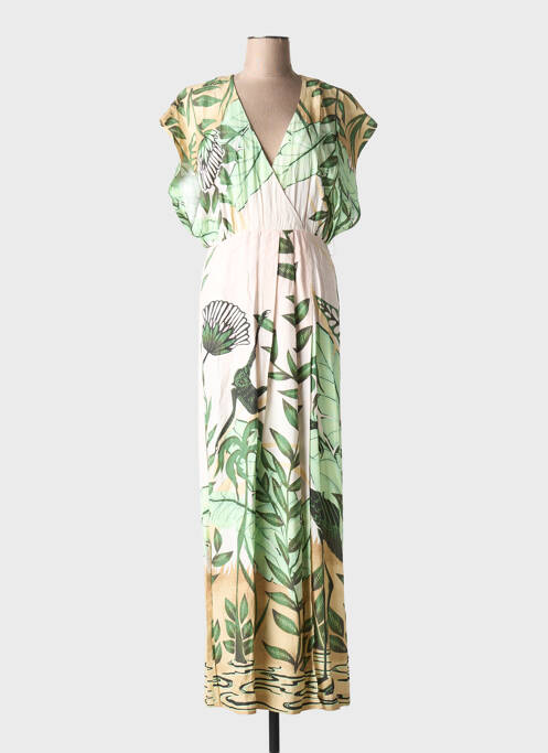 Robe longue vert SCOTCH & SODA pour femme