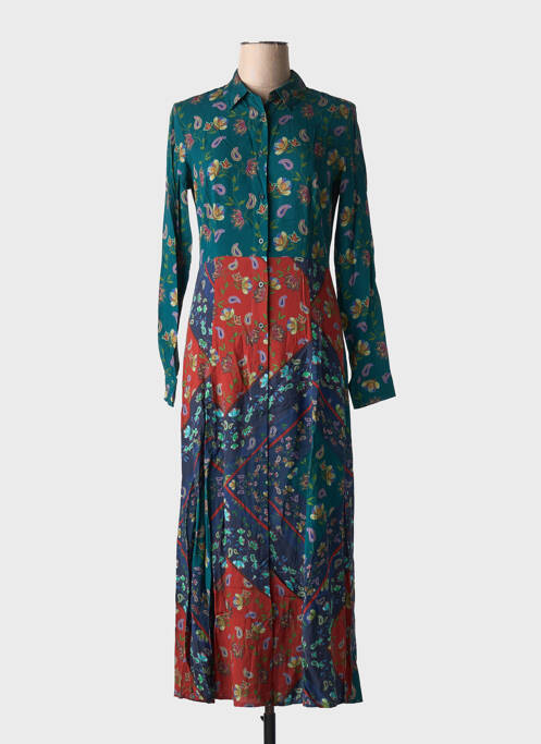 Robe longue vert YERSE pour femme