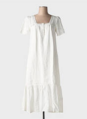 Robe mi-longue beige INDI & COLD pour femme seconde vue