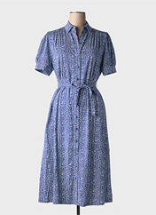 Robe mi-longue bleu ZILCH pour femme seconde vue