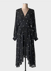 Robe mi-longue noir IDANO pour femme seconde vue