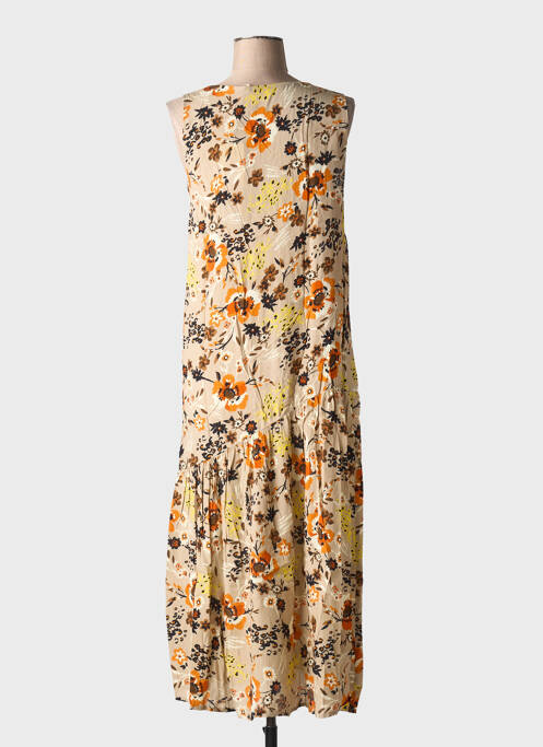 Robe longue beige TOUPY pour femme