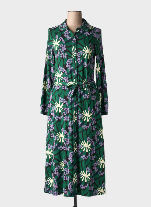 Robe longue vert ZILCH pour femme