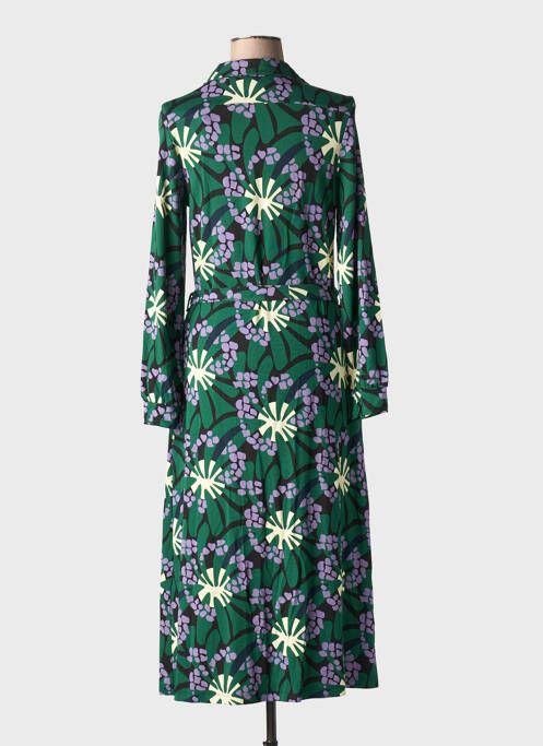 Robe longue vert ZILCH pour femme