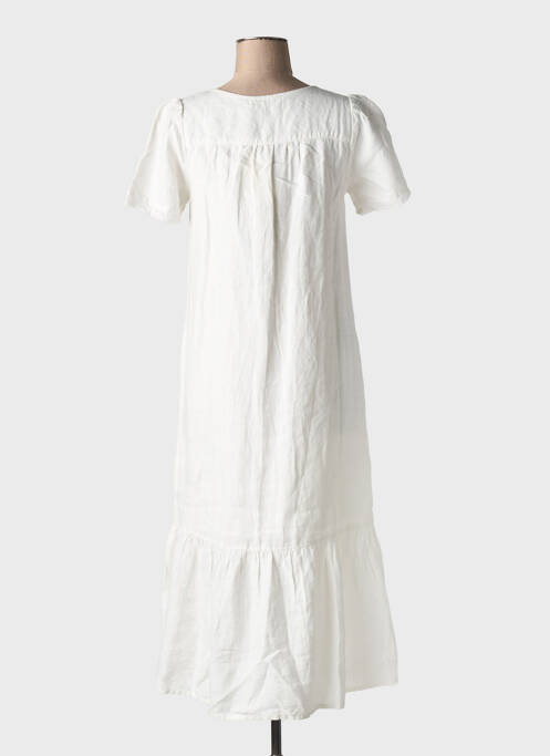 Robe mi-longue beige INDI & COLD pour femme