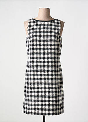 Robe courte sans manche sans manche noir KOCCA femme