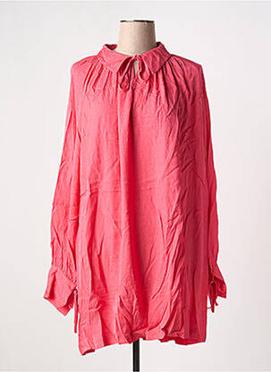 Robe courte manches longues manches longues rose ATTIC AND BARN femme