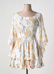 Robe courte blanc JAASE pour femme seconde vue