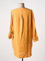 Robe courte orange HARRIS WILSON pour femme seconde vue