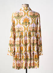 Robe courte orange IDANO pour femme seconde vue