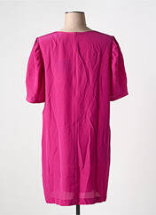 Robe courte rose IDANO pour femme seconde vue