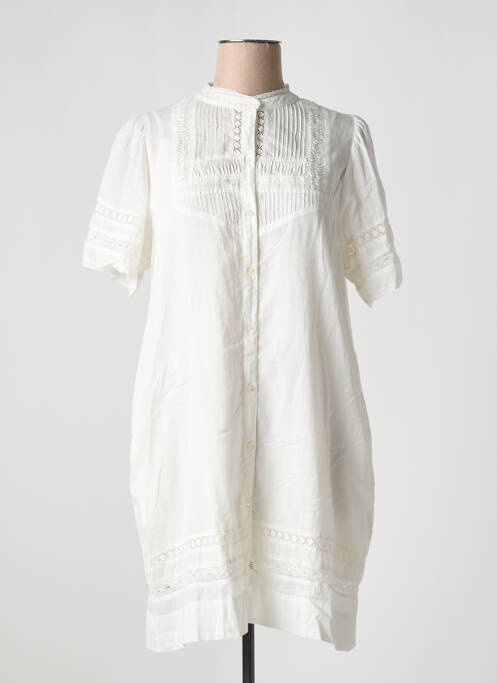 Robe courte blanc HARTFORD pour femme