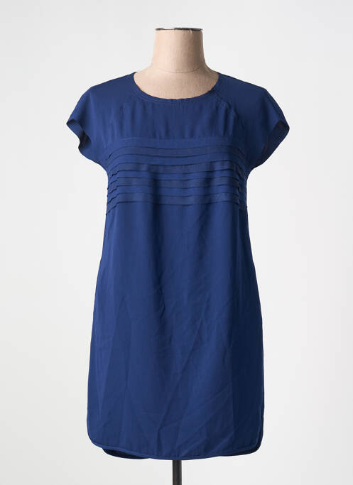 Robe courte bleu SEE U SOON pour femme