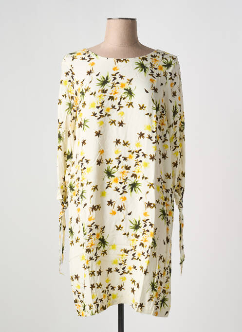 Robe courte jaune HARRIS WILSON pour femme