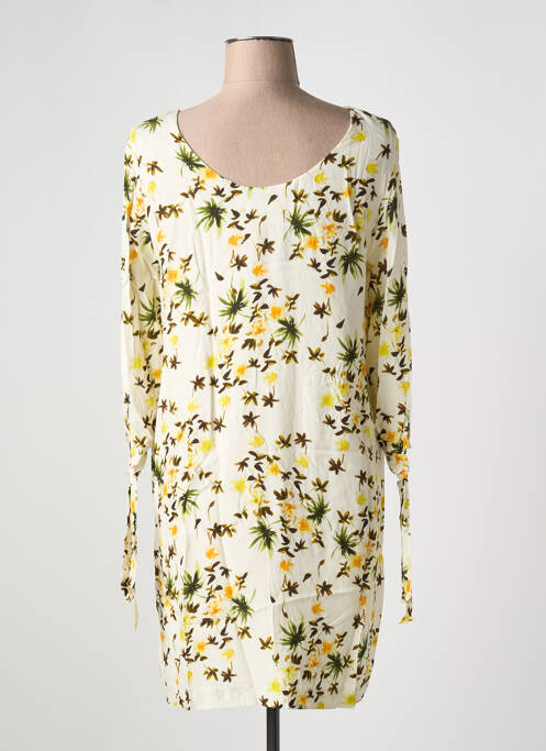 Robe courte jaune HARRIS WILSON pour femme