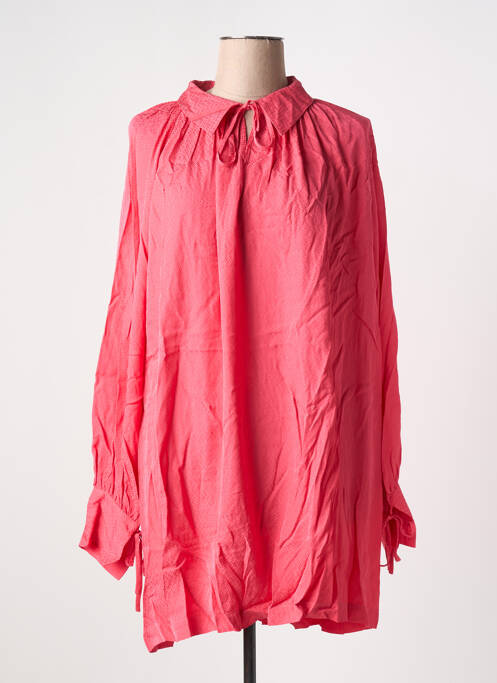 Robe courte rose ATTIC AND BARN pour femme