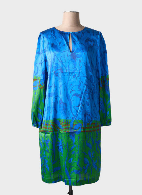 Robe mi-longue bleu CATNOIR pour femme