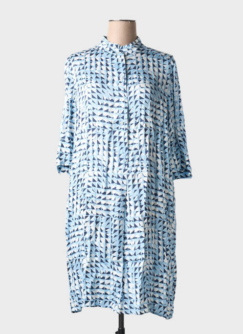 Robe mi-longue bleu MARC AUREL pour femme