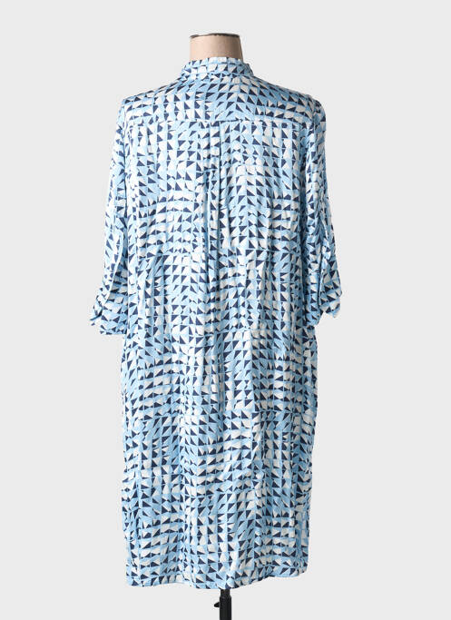 Robe mi-longue bleu MARC AUREL pour femme