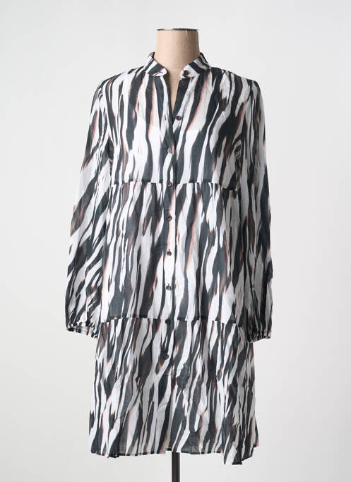 Robe mi-longue noir MARC AUREL pour femme