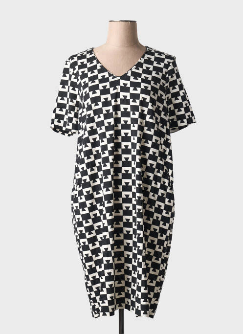 Robe mi-longue noir ZILCH pour femme