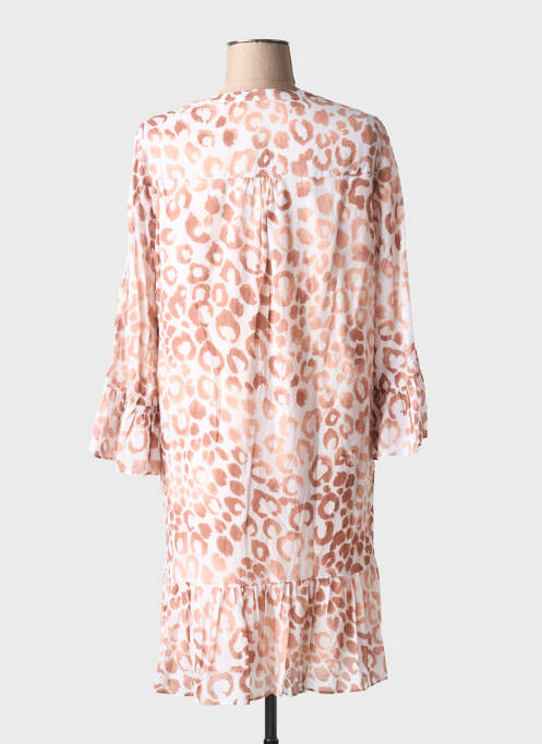 Robe mi-longue rose MARC AUREL pour femme