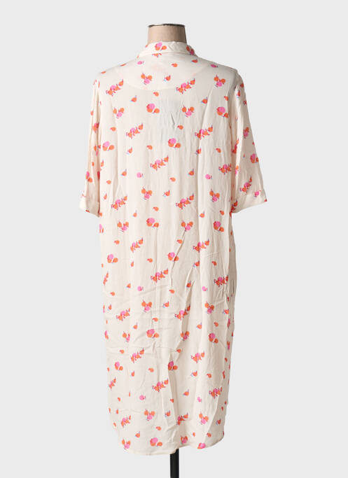 Robe mi-longue rose ZILCH pour femme