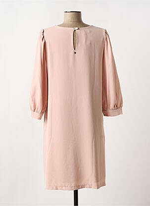 Robe courte manches 3/4 manches 3/4 rose KOCCA femme