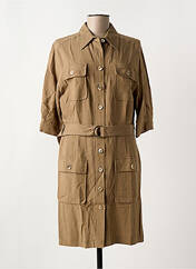 Robe courte marron KOCCA pour femme seconde vue