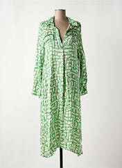 Robe longue vert TOUPY pour femme seconde vue