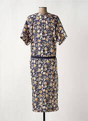 Robe mi-longue bleu TOUPY pour femme seconde vue