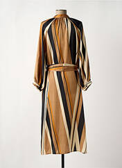 Robe mi-longue marron TOUPY pour femme seconde vue