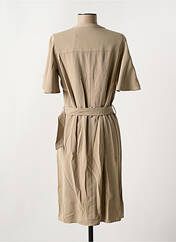 Robe mi-longue marron YAYA pour femme seconde vue