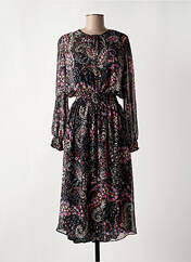 Robe mi-longue noir TOUPY pour femme seconde vue