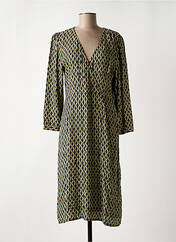 Robe mi-longue vert INDI & COLD pour femme seconde vue