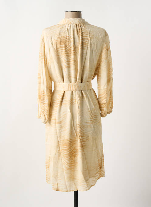 Robe courte beige YAYA pour femme