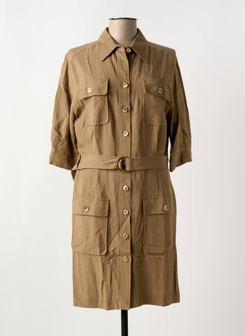 Robe courte marron KOCCA pour femme