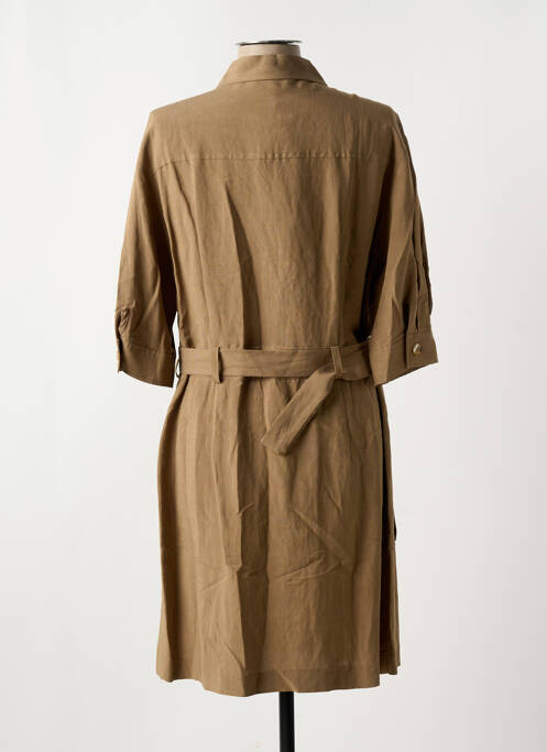 Robe courte marron KOCCA pour femme