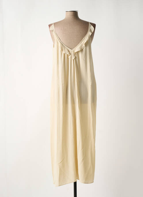 Robe longue beige TOUPY pour femme