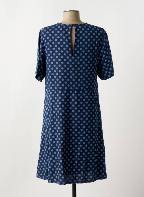 Robe mi-longue bleu AMERICAN VINTAGE pour femme