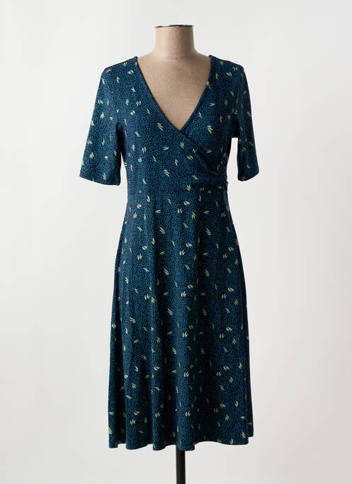Robe mi-longue bleu ZILCH pour femme