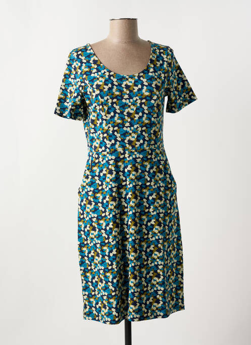 Robe mi-longue bleu ZILCH pour femme