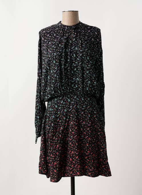 Robe mi-longue noir IDANO pour femme