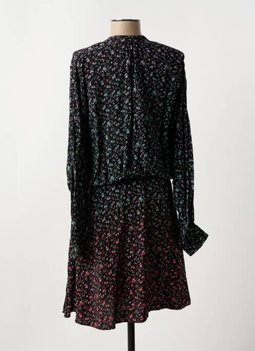 Robe mi-longue noir IDANO pour femme