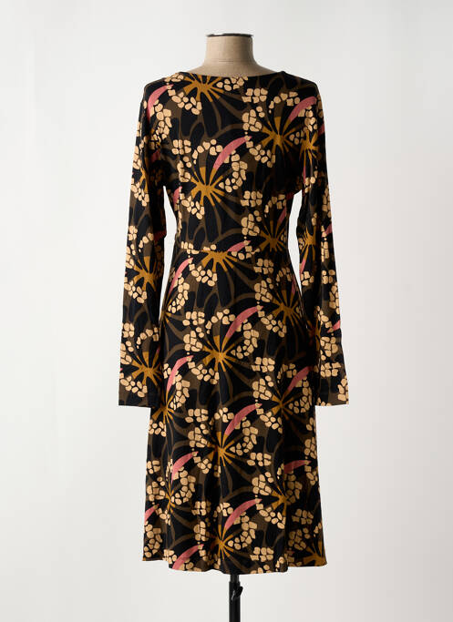 Robe mi-longue noir ZILCH pour femme