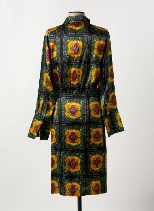 Robe mi-longue vert SCOTCH & SODA pour femme